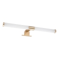 LED-kylpyhuonepeilivalaisin 2-in-1 APA LED/6W/230V 40 cm IP44 kultainen
