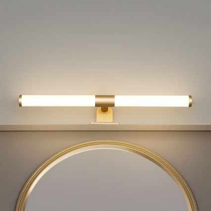 LED-kylpyhuonepeilivalaisin 2-in-1 APA LED/6W/230V 40 cm IP44 kultainen