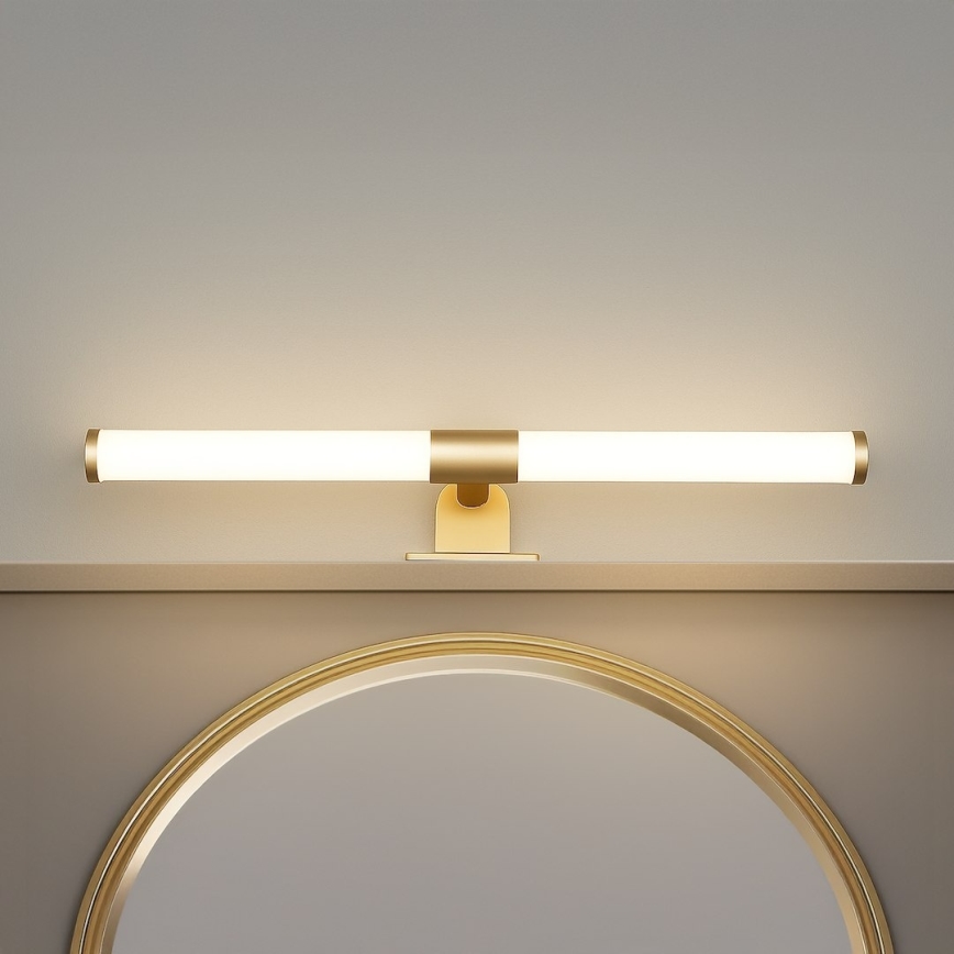 LED-kylpyhuonepeilivalaisin 2-in-1 APA LED/6W/230V 40 cm IP44 kultainen