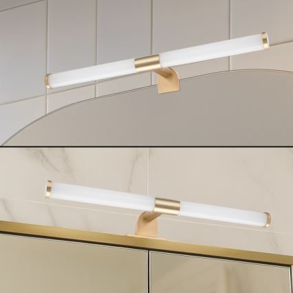 LED-kylpyhuonepeilivalaisin 2-in-1 APA LED/6W/230V 40 cm IP44 kultainen