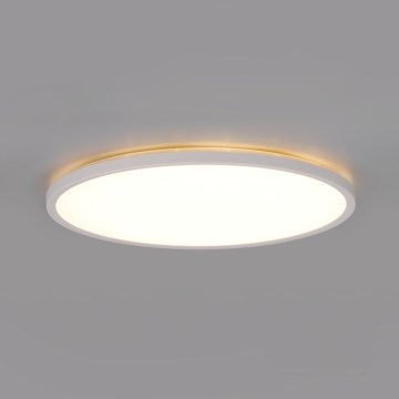 LED-kylpyhuonevalaisin liiketunnistimella ja hämäräkytkimellä NIVERA LED/12W/230V IP54 3000/4000/6000K Ø 22,5 cm valkoinen + kaukosäädin