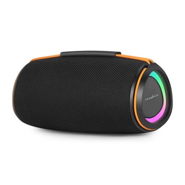 LED ladattava kaiutin 60W/2000 mAh IPX4 musta