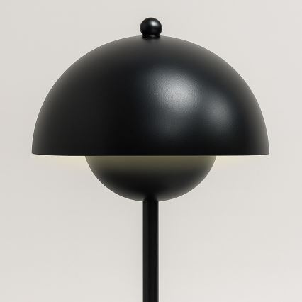 LED-ladattava kosketusohjattu pöytävalaisin COSTA LED/3W/5V 2400 mAh 3000-6000K musta