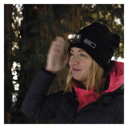 LED-ladattava otsalamppu LED/USB 1200 mAh