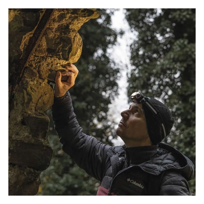 LED-ladattava otsalamppu LED/USB 1200 mAh