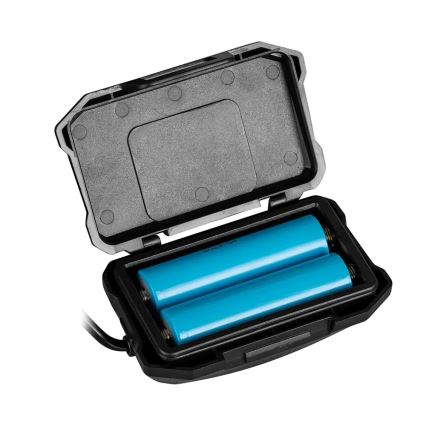 LED himmennettävä ladattava otsalamppu sensorilla, powerbank-toiminnolla ja punaisella valolla LED/10W/5V IP44 1200 lm 4000 mAh