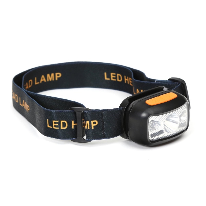 LED Ladattava otsavalo punaisella LEDillä / 3W / 5V