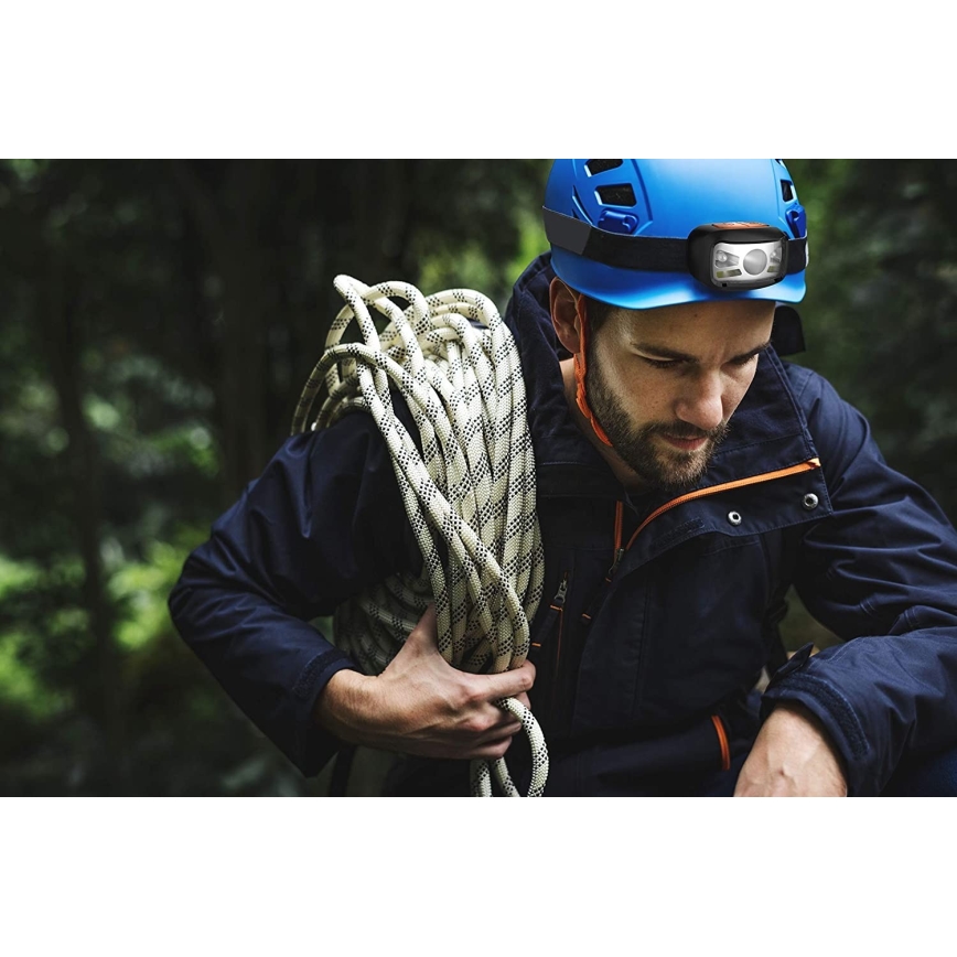 LED Ladattava otsavalo punaisella LEDillä / 3W / 5V