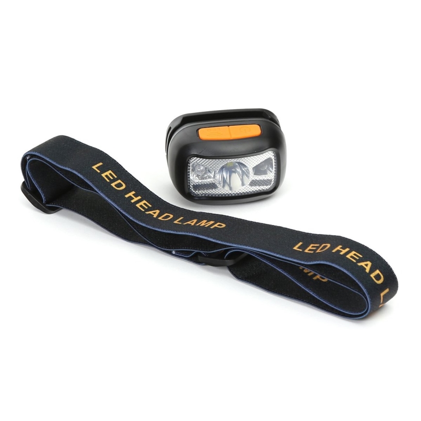 LED Ladattava otsavalo punaisella LEDillä / 3W / 5V