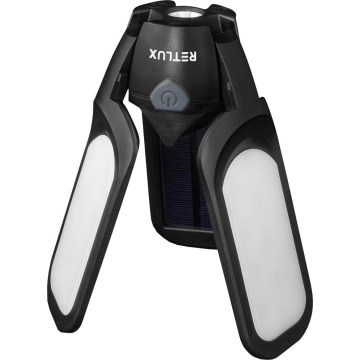 LED-ladattava retkeilyvalaisin aurinkopaneelilla LED/3W/1600 mAh IPX4