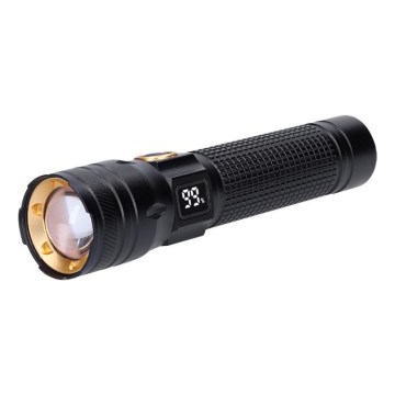 LED-ladattava taskulamppu 3,7 V 1200 mAh