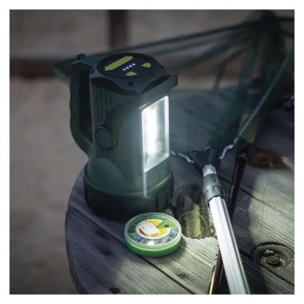 LED ladattava taskulamppu LED/3,7V IP43 700 lm 3600mAh