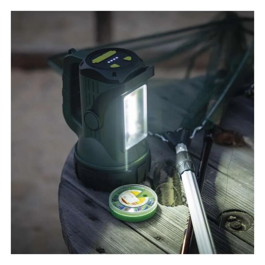 LED ladattava taskulamppu LED/3,7V IP43 700 lm 3600mAh