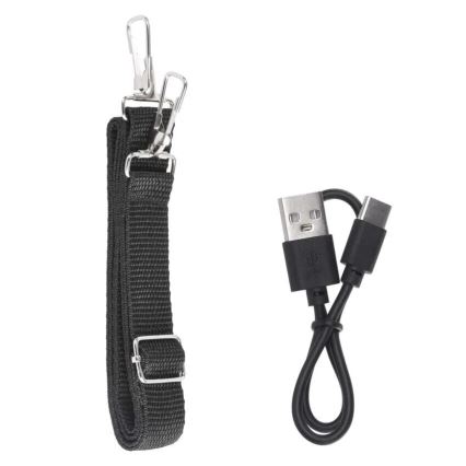 LED ladattava taskulamppu LED/3,7V IP43 700 lm 3600mAh