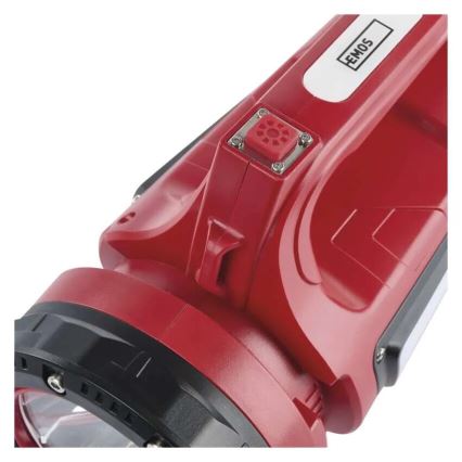 LED ladattava taskulamppu LED/3,7V IP44 1000 lm 15000mAh