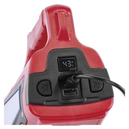 LED ladattava taskulamppu LED/3,7V IP44 1000 lm 15000mAh