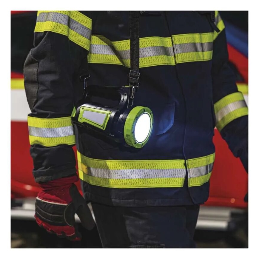 LED ladattava taskulamppu LED/3,7V IP44 850 lm 8000mAh