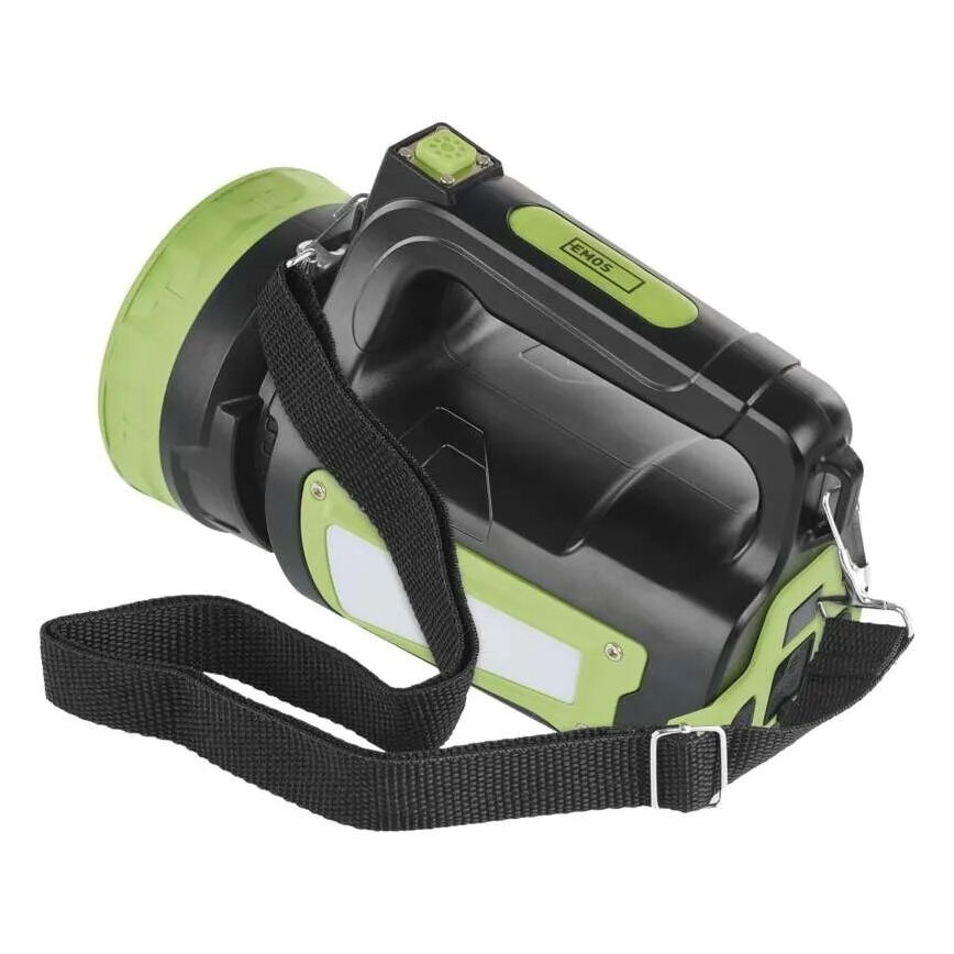 LED ladattava taskulamppu LED/3,7V IP44 850 lm 8000mAh