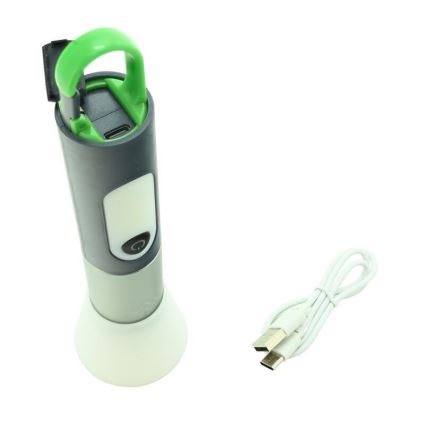 LED ladattava taskulamppu LED/10W/3,7V 750 lm 10h 1500 mAh