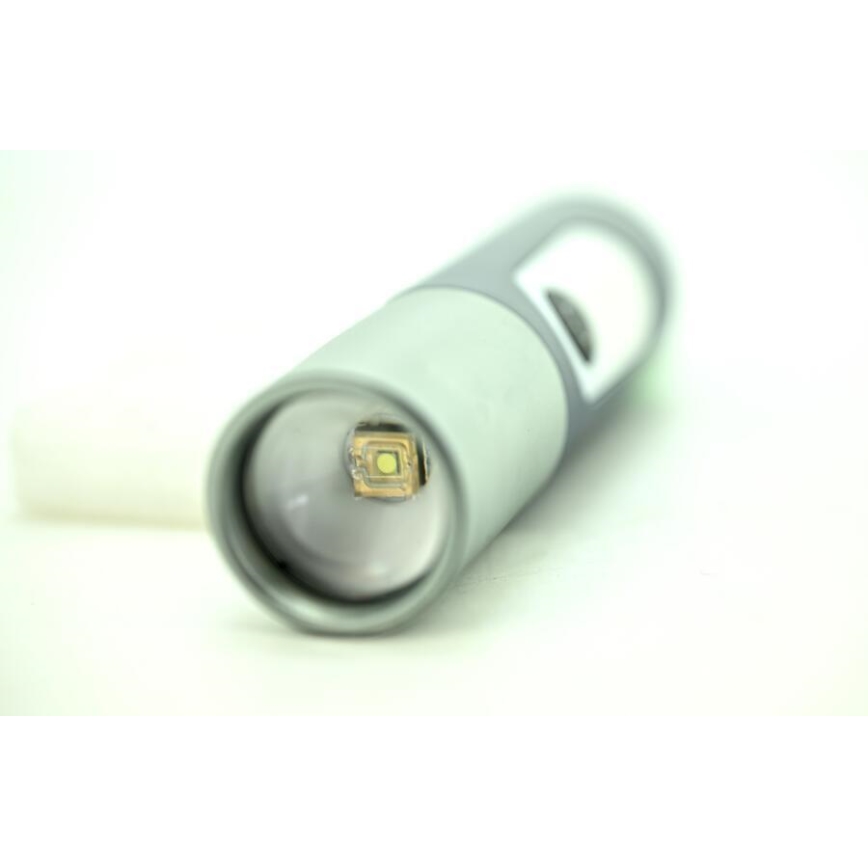 LED ladattava taskulamppu LED/10W/3,7V 750 lm 10h 1500 mAh