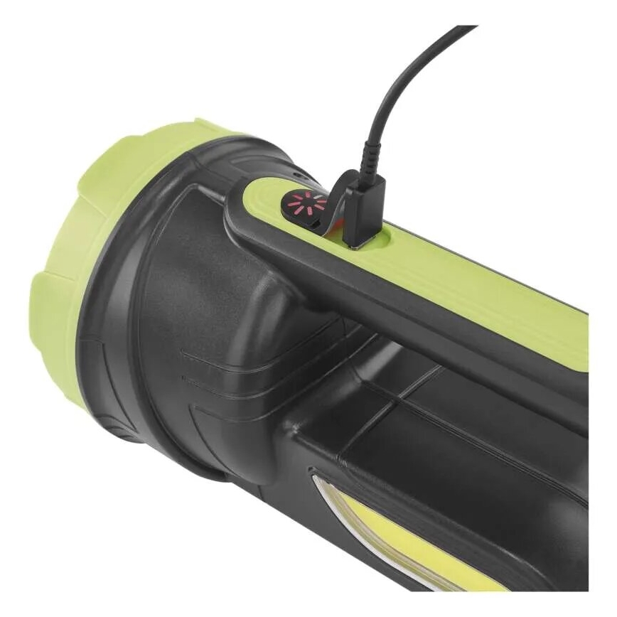 LED ladattava taskulamppu LED/3,7V 210 lm 1800mAh