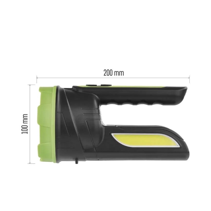 LED ladattava taskulamppu LED/3,7V 210 lm 1800mAh
