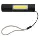 LED-ladattava taskulamppu LED/400mAh musta