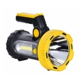 LED ladattava taskulamppu LED/5W/4000mAh + LED/3W