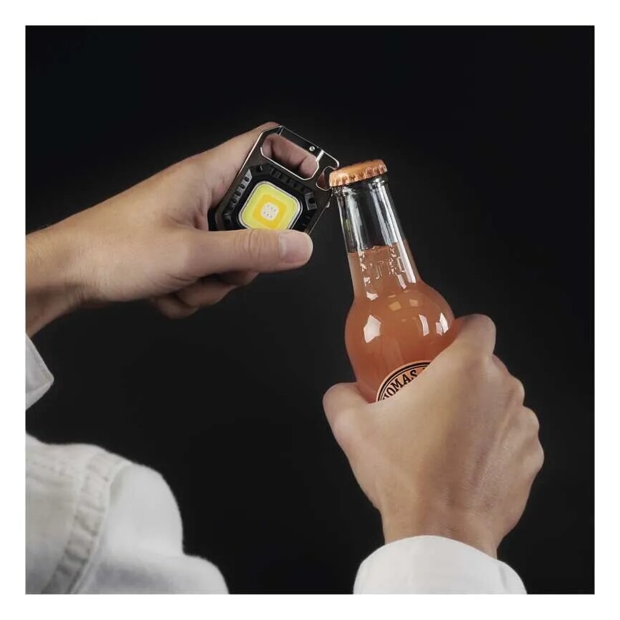 LED ladattava taskulamppu LED/USB/3,7V 750 lm 500 mAh