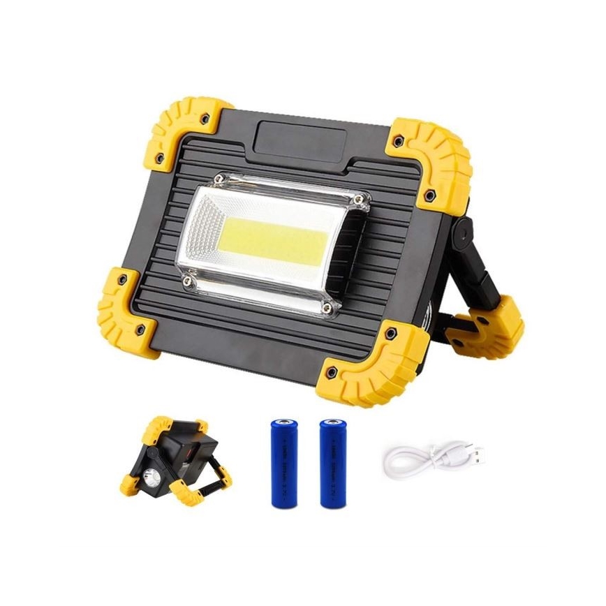 LED ladattava työvalo LED/10W/4000 mAh 3xAA