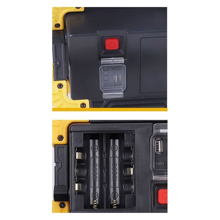 LED ladattava työvalo LED/10W/4000 mAh 3xAA