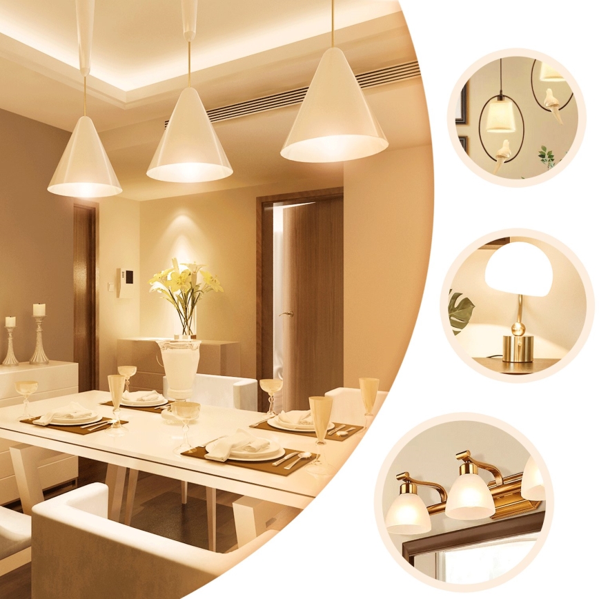 LED-lamppu A60 E27/24W/230V 3000K - Aigostar