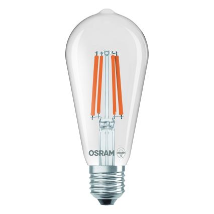 LED-lamppu CLASSIC FILAMENT E27/6,5W/230V 4000K - Osram