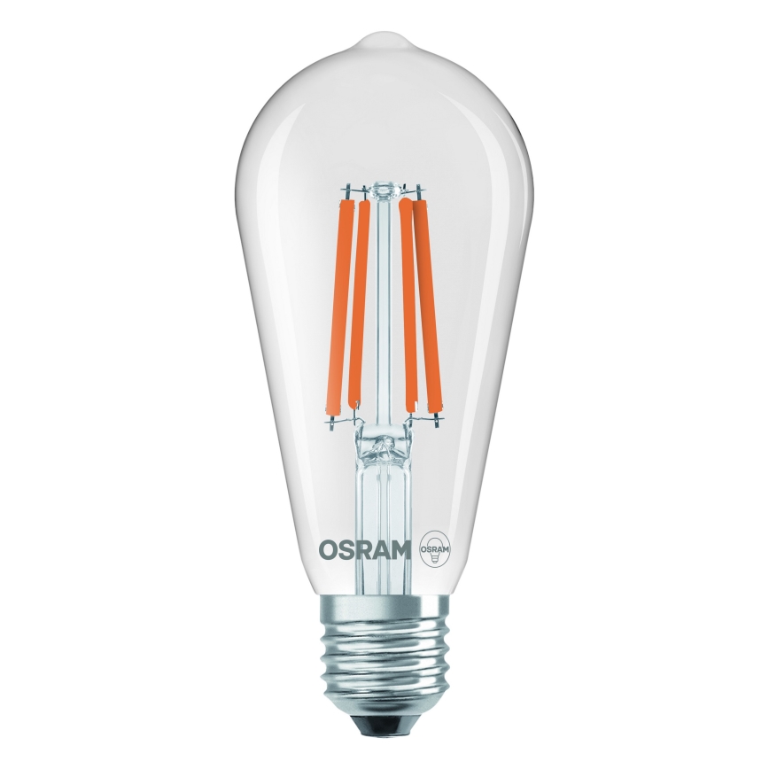 LED-lamppu CLASSIC FILAMENT E27/6,5W/230V 4000K - Osram