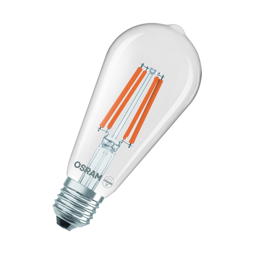 LED-lamppu CLASSIC FILAMENT E27/6,5W/230V 4000K - Osram
