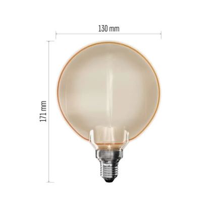 LED-lamppu DECO VINTAGE G130OA E27/4W/230V 1800K