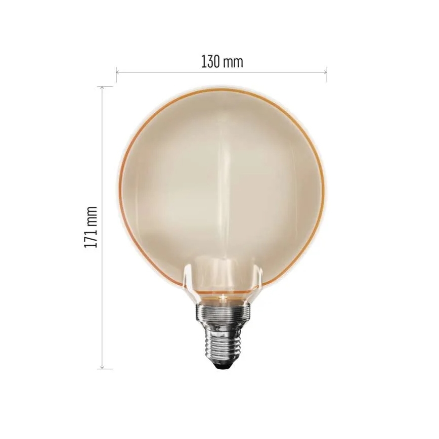 LED-lamppu DECO VINTAGE G130OA E27/4W/230V 1800K
