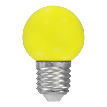 LED-lamppu E27/1W/230V 5500-6500K keltainen