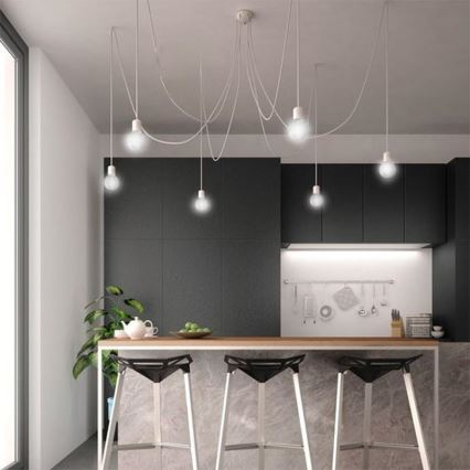 LED-lamppu VALKOINEN FILAMENTTI A60 E27/9W/230V 4000K