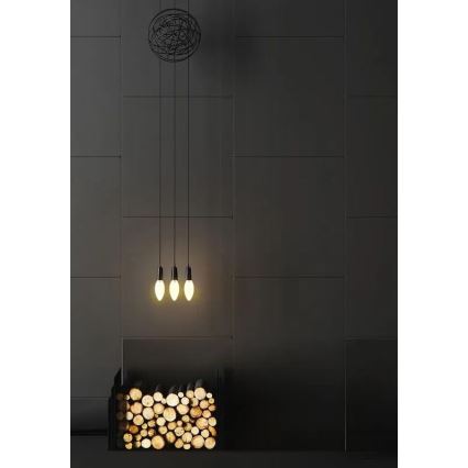 LED-lamppu VALKOINEN FILAMENTTI C35 E14/4,5W/230V 3000K