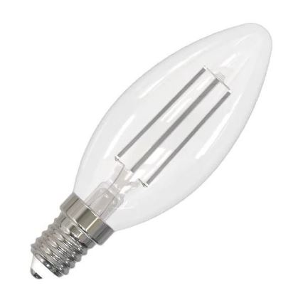 LED-lamppu VALKOINEN FILAMENTTI C35 E14/4,5W/230V 3000K