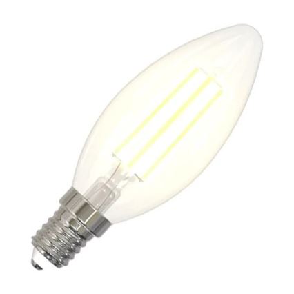 LED-lamppu VALKOINEN FILAMENTTI C35 E14/4,5W/230V 3000K
