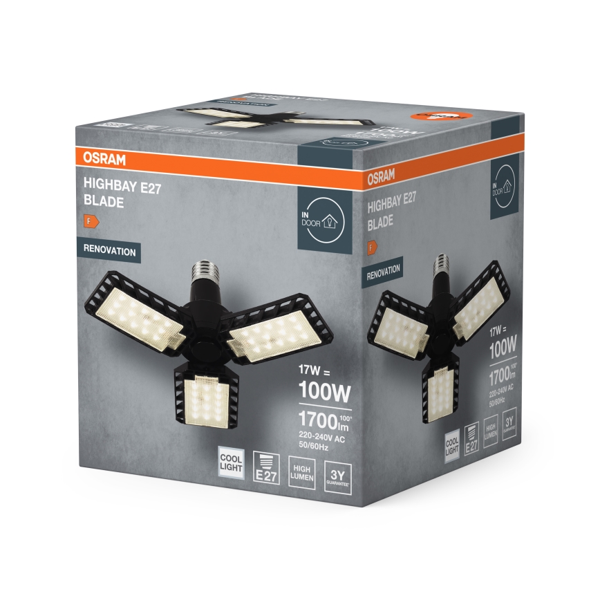 LED-lamppu HIGHBAY E27/17W/230V 4000K - Osram