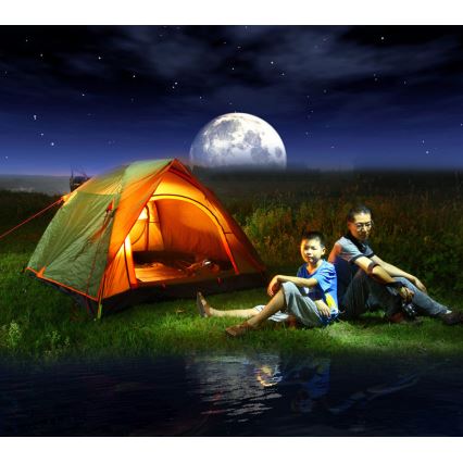 LED-lamppu KLIP USB-latauksella LED / 5W / 5V 4000K