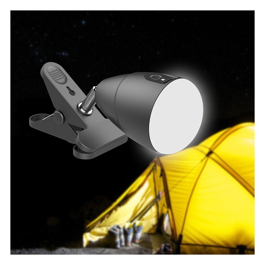 LED-lamppu KLIP USB-latauksella LED / 5W / 5V 4000K