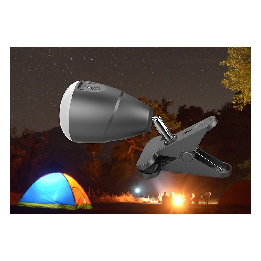 LED-lamppu KLIP USB-latauksella LED / 5W / 5V 4000K