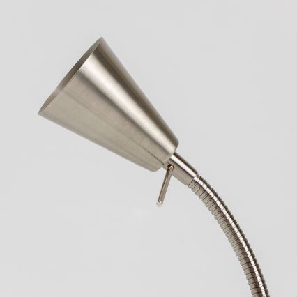 LED-lamppu klipsillä 1xGU10/4,7W/230V mattakromi