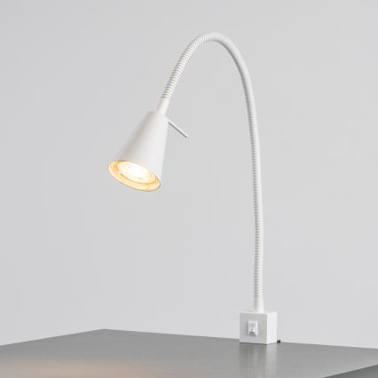 LED-lamppu klipsillä 1xGU10/4,7W/230V valkoinen