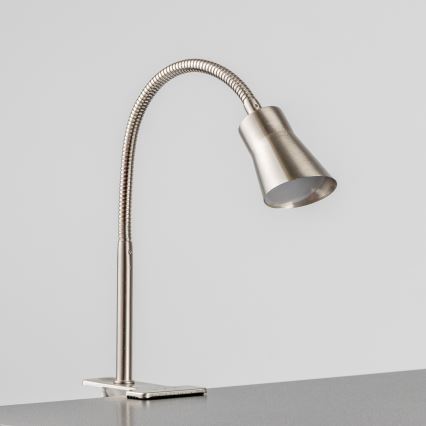 LED-lamppu klipsillä LED/3,2W/230V mattakromi