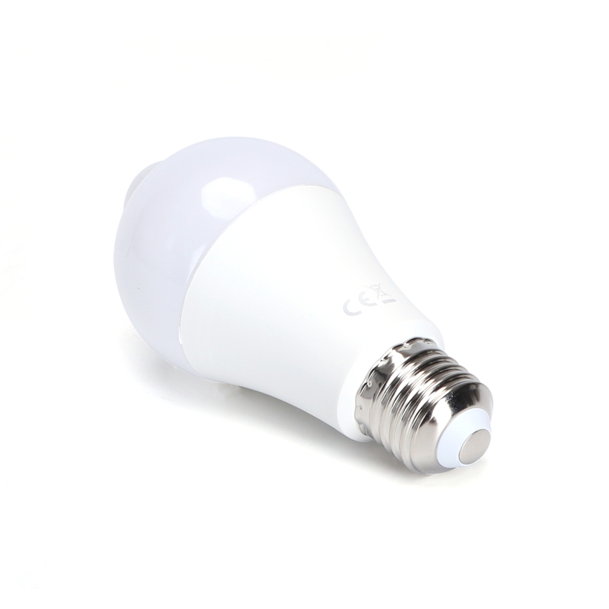 LED-lamppu liiketunnistimella ja hämäräkytkimellä A60 E27/6W/230V 3000K - Aigostar